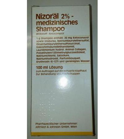 Nizoral medizinisches Shampoo 2% 100 ml