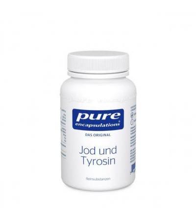 Pure Encapsulations Jod und Thyrosin 60 Stk.
