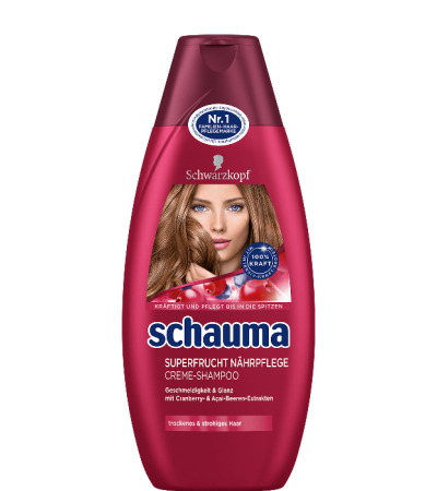 schauma shampoo superfrucht gloss / glanz shampoo 400 ml