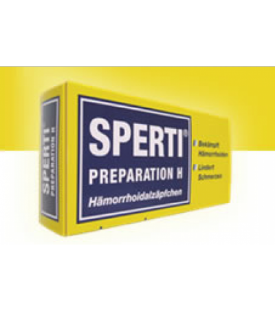 Sperti Preparation H Hämorrhoidalsuppositorium 12 Stk.