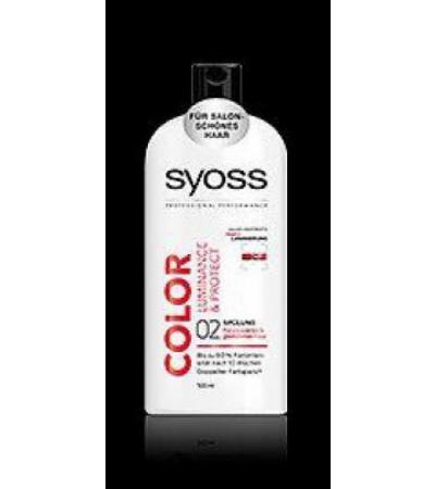 Syoss Professional Performance COLOR Farbschutz + Anti-Verblassen Spülung 500 ml